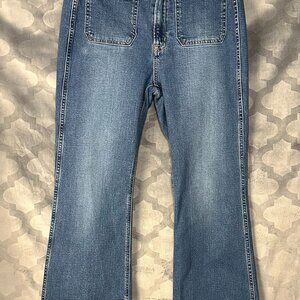 Gap High-rise flare jeans